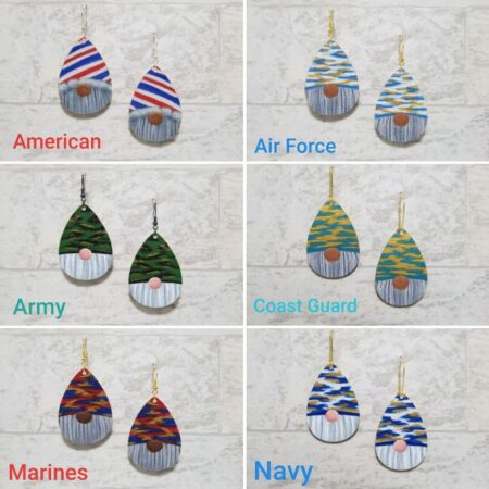 Gnome Earrings [Military Series]